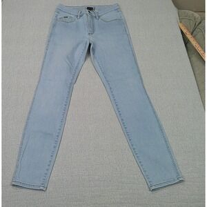 Kuhl Jeans Women Size 6 Regular Blue Denim Stretch Light Washed Drawstrings